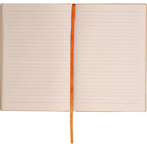 Cuaderno de Tapa Blanda de Cuero PU Acanalado Tamaño A5, Páginas de Papel con Tacto Suave, Impresión Offset, Bloc de Notas Portátil, Diario Promocional - Product Image 4