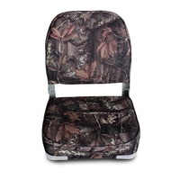 Siège de bateau pliable camouflage confortable, banc de bateau camouflage pour bateau Jon