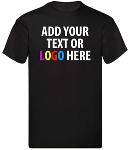 Vente en gros T-shirt noir personnalisé pour hommes T-shirt avec <span class=keywords><strong>logo</strong></span> personnalisé <span class=keywords><strong>Logo</strong></span> imprimé Fête de poule Travail Shopping Quotidien - Product Image 2