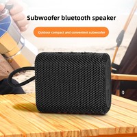 PROMO PANAS GO3 Wireless Speaker Mini Tahan Air Plastik Portabel untuk Luar Ruangan Subwoofer Mini untuk Speaker BT 5.0 Mini Portabel