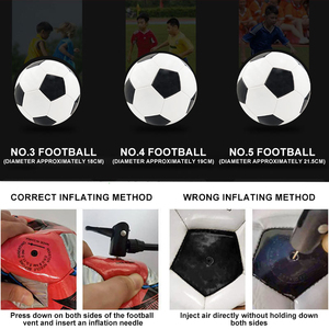 Balón de Fútbol Personalizado al por Mayor con Logotipo, Balón de Fútbol de PU Barato, Balón de Entrenamiento con Logotipo, Material de Embalaje Original, Tamaños 3, 4 y 5 - Product Image 6