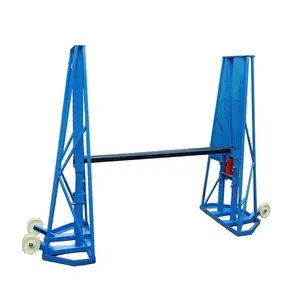 Jack Support Cable Drum Heavy Load Hydraulic Type Cable Reel Stand