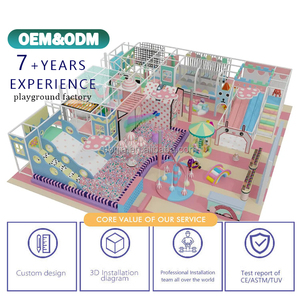 Equipo de Juegos Personalizado para Niños, Parque Infantil Interior con Certificación ASTM, Precio de Fábrica, Tamaño Personalizado Disponible - Product Image 3