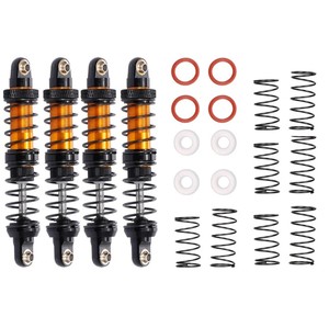 4pcs 70mm 80mm 90mm 100mm 110mm 120mm có thể điều chỉnh giảm xóc cho RC Crawler 1/10 Traxxas trục SCX10 <span class=keywords><strong>RC4WD</strong></span> D90 <span class=keywords><strong>D110</strong></span> RC xe - Product Image 4