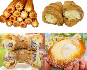3 Réservoirs Manuels pour Boulangerie, pour Remplissage <span class=keywords><strong>de</strong></span> Donuts, Pâtisseries, Confitures, Crèmes, Sauces Chocolat, et Remplisseurs <span class=keywords><strong>de</strong></span> Confiture Liquide à Quantité Réglable - Product Image 3