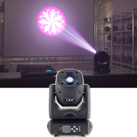 Luz Móvil LED de 120W con Gobos Giratorios, Prisma, Control DMX para Iluminación Profesional de Escenarios y DJ