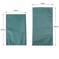 Sac géotextile en polypropylène non tissé résistant aux UV et aux déchirures, vert et noir, anti-vieillissement, pour projets de terrassement à long terme
