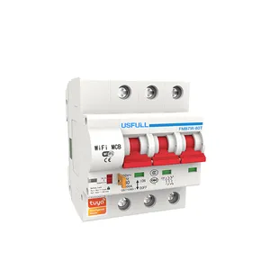USFULL WIFI Smart Circuit Breaker from 10A to 125A 1/2/3/4P with TUYA or Ewelink APP