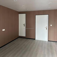 Maison Modulaire de Luxe en Conteneurs, Panneaux Sandwich, Design Moderne, Isolation Ignifuge, Villa Préfabriquée avec Extérieur