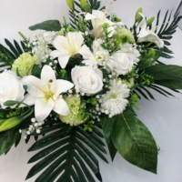 Bunga Pot Artifisial Desain Baru untuk Peringatan Pemakaman, Bunga untuk Makam, Harga Pabrik
