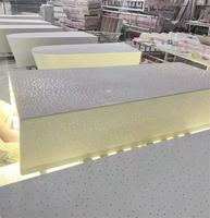 Nouveauté Lampe à fibre optique en béton Panneau de ciment Panneau de brique Éclairage de mur en béton lumineux Câble à fibre optique PS