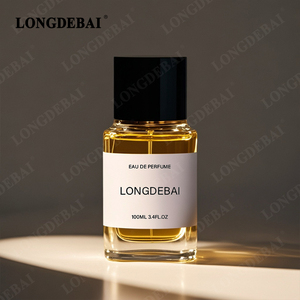 Botella de Perfume Cuadrada al por Mayor con Fondo Grueso para Hombre, 30ml 50ml 100ml, Botella de Vidrio Transparente Vacía con Pulverizador - Product Image 3