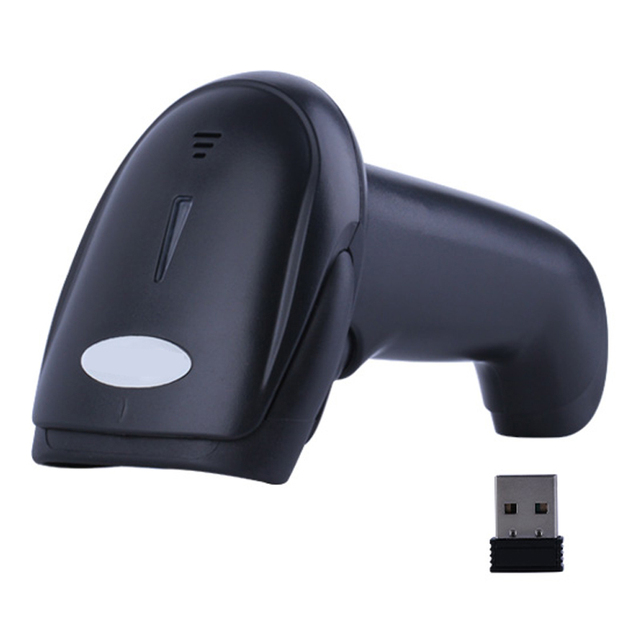 Usb Interface Laser Handheld High speed and Sensitive Easy Scan 2d Ccd Wireless Barcode Scanner Gun For Supermarket