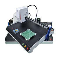 Système de caméra à double vision, machine de placement automatique SMT de bureau à grande vitesse, machine de montage de puces, tête unique, buse pour travaux sur circuits imprimés