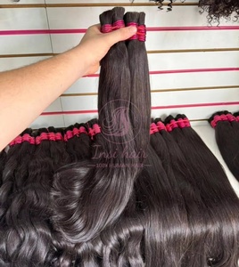 Un seul donneur de cheveux humains naturels droits meilleure qualité cheveux bruts vietnamiens non transformés <span class=keywords><strong>prix</strong></span> de gros vendeur de cheveux - Product Image 3