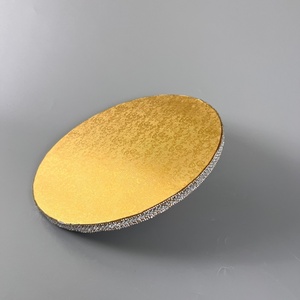 Bases Redondas y Cuadradas para Pastel Sunshine, Cartón Blanco de Grado Alimenticio, Base para Pastel Dorada y Plateada, Bases Circulares para Pastel de 6, 8, 10, 12 y 14 Pulgadas - Product Image 2