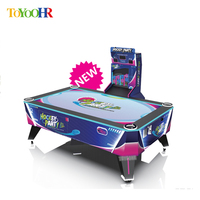 Table de hockey à air multi-pucks, machine de jeu d'arcade d'intérieur, table de hockey à air de haute qualité à monnayeur pour centre commercial