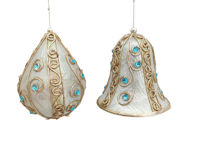 Bestverkochte handgemaakte kerstdecoratie glazen beschilderde hangende ballen boomdecoratie creatieve hangende ornamenten antiek
