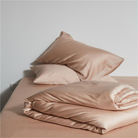 Ensemble de literie pour couette de luxe d'été en bambou rembourré à la main Ensemble de couette pour lit King blanc