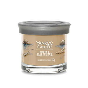 YANKEE CANDLE - TUMBLER PICCOLO AMBRÉ/BOIS DE SANTAL - Product Image 1