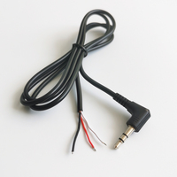 Câble audio optique à angle droit de haute qualité personnalisé, prise jack, câble audio vidéo, jack audio 3,5 mm