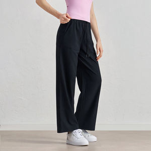 Pantalon de travail chic et tendance, coupe large, confortable et décontracté, taille haute vintage pour femme - Product Image 2