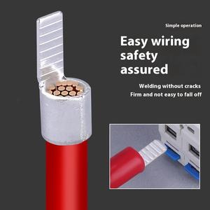 C45 connecteurs de bornier de presse à froid automobile bornes de haute performance de lame d'insertion de cuivre - Product Image 4