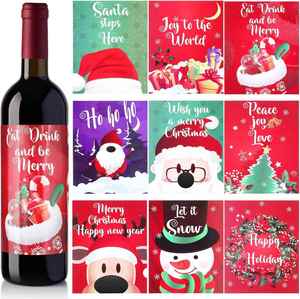 Etiqueta de Botella con Impresión Personalizada en Dorado, Etiqueta de Papel para Botella para Fiesta de Acción de Gracias, Decoraciones para Fiestas, Adhesivo Personalizado - Product Image 5