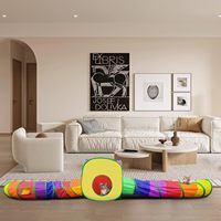 Ensemble de jouets pour chat assortis, 21 pièces, tunnel pour chat, bâton de chat, souris en peluche, respirant, imperméable, pour un jeu combiné