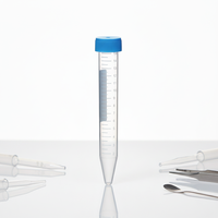Tube à centrifuger Labtex 50 ml, tube de laboratoire en PP à fond conique pour la collecte de sang, noir bleu, prix bas, garantie 1 an