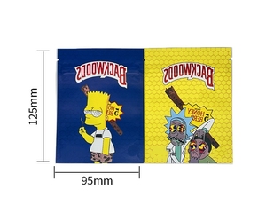 MOQ BAJO Personalizado 3,5G 7g 14g 28G Flor seca con sabor a tabaco Mylar Bag Bolsa de pie a prueba de olores con cajas de exhibición - Product Image 2