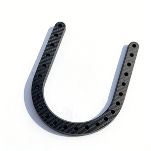 Tablero de Fibra de Carbono Industrial SHENYU - Dimensiones Personalizadas, 1 mm de Grosor, Aplicación Robótica - Product Image 1