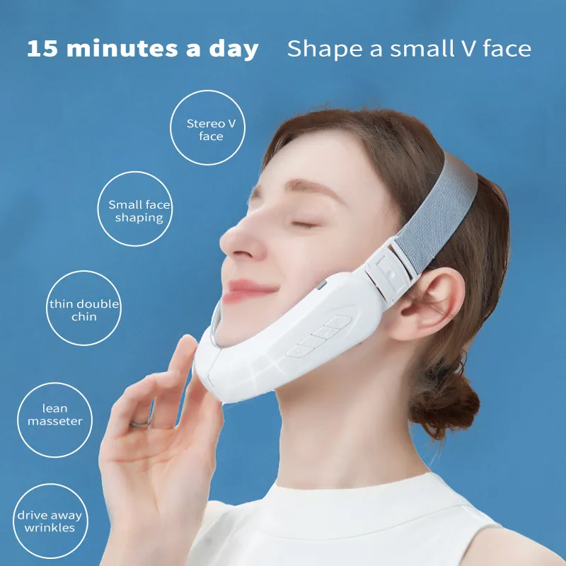 Produk populer 2024 Produk Baru pemijat pengangkat leher wajah perangkat pengangkat wajah V