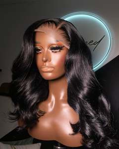 KEMY HAIR Parrucca Bob Voluminosa all'Ingrosso 13*4 5*5 6*9 HD Lace Glueless Corta 200% Densità Capelli Umani Veri per Donne Nere - Product Image 2