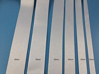Lanière de sangle de ruban blanc pour imprimer le rouleau de lanière de polyester de sublimation de matière première de lanière d'impression de transfert de chaleur