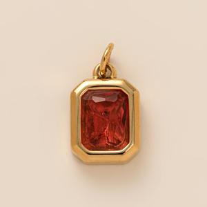 In acciaio inox collana a vento ciondolo con nuvole patatine scarpe auricolare Walkman zaffiro strass <span class=keywords><strong>orecchini</strong></span> <span class=keywords><strong>rubino</strong></span> - Product Image 6