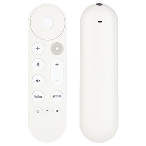 GY3LE pour télécommande de recherche vocale Google, pour Google TV Streamer 4K, <span class=keywords><strong>NON</strong></span> compatible avec Google Chromecast Snow - Product Image 1