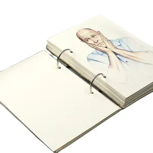 Quaderno ad acquerello professionale multifunzione personalizzato, quaderno da disegno all'ingrosso quaderno per gli ospiti di nozze quaderno per ritagli di vernice