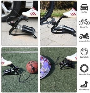 <span class=keywords><strong>Pompe</strong></span> à vélo BAIMEI multifonction en acier haute pression antidérapante à double tube Schrader/Presta pour vélo, voiture, moto, <span class=keywords><strong>VTT</strong></span> - Product Image 5