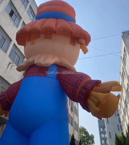 Figurines publicitaires géantes gonflables en forme <span class=keywords><strong>humaine</strong></span>, poupées gonflables de dessins animés - Product Image 6