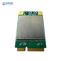 Module de communication 4G LTE Baijie EC20 avec chipset Qualcomm, interface USB 2.0 UART, alimentation 3.3V~4.3V DC pour systèmes embarqués Linux/Android