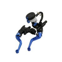 Pompe de frein hydraulique semi-CNC à six vitesses, système de carrosserie de moto universel modifié pour des performances améliorées, pompe de frein CNC