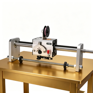 Machine à enrouler les câbles GP15C avec roue de guidage et tige de déplacement, pour le bobinage de fils à dents gauche et droite - Product Image 1