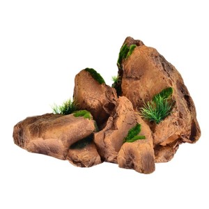 Ensemble de paysagisme pour aquarium, rochers artificiels en résine, pierres décoratives, éléments de paysage bonsaï pour la décoration d'aquarium - Product Image 5