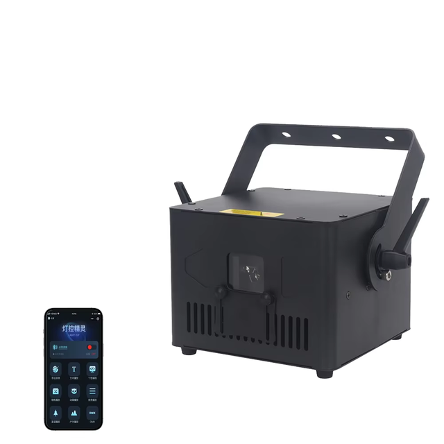 App Control Hand Writing Disco Programmable Laser 3W RGB Full Color Animation Laser Lighting Show System Stage Light