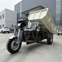 Mini-dumper électrique à moteur AC 5000W, capacité de charge de 2000 kg, pour la construction, l'exploitation minière et le transport