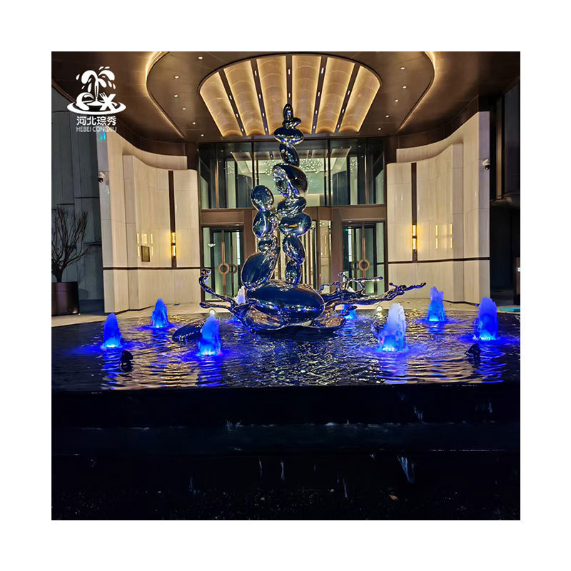 Dancing 15M 20M 25M Water Feature Large Light Effect Dancing Music Landscape Outdoor Water Fountain Equipment