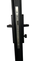 Puerta Plegable de Vidrio con Aislamiento Térmico PENJOY, Puerta de Entrada Exterior de Aluminio con Rotura de Puente Térmico, Herrajes de Marca Alemana, Hermética