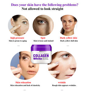 Roushun קולגן לבן פנים קרם עמוק לחות להתחדש הלבנת חלק פנים קרם - Product Image 3