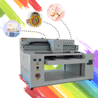 Impresora Xp600 Dtf Impresora Dtf Uv Impresora plana A3 Tamaño 3D Impresora plana de inyección de tinta para vidrio Acrílico Cerámica Impresión de piedra